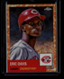 2022 Topps Chrome Platinum Anniversary Toile Orange Refractor 248 Eric Davis /25