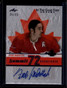 2022-23 ITG Used Summit '72 Signatures Purple s72fm1 Frank Mahovlich Auto 35/35
