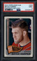 2014 Topps Heritage 400d Bryce Harper Portrait Cap Logo SP PSA 9 MINT