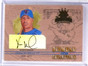 2004 Donruss Diamond Kings Diamond Cut Vernon Wells Autograph #D1/5 #DC10