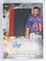 2018 Topps Inception Francisco Mejia autograph auto 2clr patch #D20/80