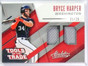 2017 Absolute Tools Of The Trade Dual Jersey Bryce Harper #D21/25 #TTMDBH