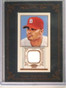 2009 Topps 206 Albert Pujols Mini Framed Relics Old Mill Jersey #FR4