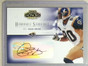 2002 Playoff Honors Honorable Signatures Isaac Bruce Autograph Auto #HS13