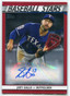 2020 Topps Update Baseball Stars Autographs Red BSAJG Joey Gallo Auto 19/25