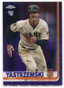 2019 Topps Chrome Update Purple Refractor 49 Mike Yastrzemski Rookie 132/175