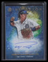 2022 Bowman Inception Primordial Autographs Blue Izaac Pacheco Rookie Auto 43/75