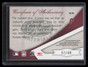 2004 Leaf Certified Materials Fabric of Game Stats 78 Mike Schmidt Jersey 1/48
