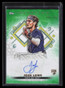 2022 Topps Inception Emerging Stars Autograph Green Josh Lowe Rookie Auto 88/125