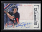 2015 USA Stars Stripes Silhouettes Signature 42 Jack Flaherty RC Jersey Auto /25
