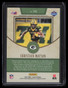 2022 Panini Legacy Premium Penmanship Silver 192 Christian Watson Rookie Auto