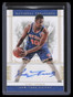 2016-17 Panini National Treasures Penmanship Gold 31 Kurt Thomas Auto 9/10