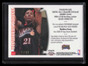 2008-09 Topps Chrome Youthquake Autographs Refractor Thaddeus Young Auto 27/30