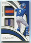 2022 Immaculate Collection Materials Duals Prime 3 Brandon Nimmo Dual Patch 7/25