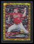 2024 Topps Yellow Crackle Foil Board 214 Andrew Abbott Rookie 12/50