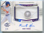2019 Leaf Trinity Autographs Purple Kody Hoese Rookie Button Patch Auto 2/5