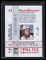 2003 Topps Tribute Perennial All-Star Gold 47 Frank Robinson 47/56