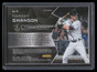 2017 Panini Spectra Autographs Blue 4 Dansby Swanson Rookie Jersey Auto 66/99