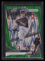2020 Panini Prizm Prizms Forrest Green Flash Refractor 36 Shane Bieber 1/5