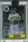 2022 Topps Clearly Authentic '87 Topps Autographs Green Corbin Burnes Auto 73/99
