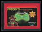 2017 Topps Wacky Packages 50th Anniversary Red 2 Freddy's Spinning Bowtie 9/10