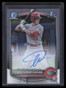 2025 Bowman Chrome Prospect Autographs CPASS Sammy Stafura Rookie Auto F06189