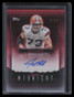 2024 Topps Midnight Stroke of Autographs Twilight SMAJT Joe Thomas Auto 52/99