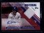2024 Topps Major League Material Autographs Davis Schneider RC Jersey Auto 7/25