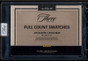 2025 Panini Three and Two Full Count Swatches 30 Jackson Chourio 5 Jersey 2/49