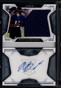 2021 Panini Playbook 214 Rashod Bateman Rookie Booklet Jersey Auto 175/199
