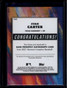 2021 Bowman Inception Autographs PAEC Evan Carter Rookie Auto 253/600