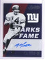 2017 Panini Asolute Marks Of Fame Y.A. Tittle autograph aiuto #D58/99