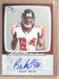 2008 Topps Rookie Progression Roddy White Veteran Autograph Auto #D06/20 