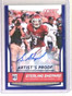 2016 Score Blue Artist's Proof Sterling Shepard Rookie RC Autograph #D/35