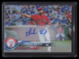 2018 Topps Chrome Update Autograph Refractor Isiah Kiner-Falefa Rookie Auto