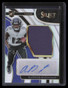 2021 Select Jumbo Signature Swatches 15 Rashod Bateman Rookie Jersey Auto 95/99