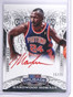 SOLD 8542 2013-14 Panini Crusade Hardwood Homage Mark Aguirre Autograph #D15/25 #21