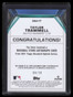 2021 Topps Update Stars Autographs Gold BSATT Taylor Trammell Rookie Auto 4/50