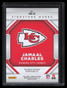 2022 Donruss Signature Marks Blue 35 Jamaal Charles Auto 48/50