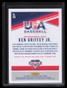 2018 USA Baseball Stars and Stripes Longevity Holofoil 99 Ken Griffey Jr. 57/99