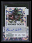 2021 Panini Contenders Cracked Ice Ticket 236 Brandin Echols Rookie Auto 21/21