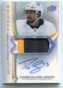 2020-21 UD Premier Acetate ARPJ Pierre-Olivier Joseph Rookie Patch Auto 6/249