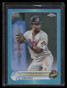2022 Topps Pro Debut Chrome Aqua Refractor pdc112 Jordan Walker Rookie 61/75