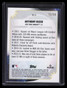 2022 Topps Cosmic Chrome Star Gaze Gold Interstellar Refractor Anthony Rizzo /50