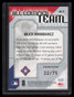 2002 Leaf Certified All-Certified Team Mirror Red 2 Alex Rodriguez 22/75