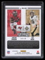 2021 Panini Contenders Optic Round Numbers Gold 22 Ian Book Darden Rookie 10/10