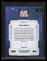 2024 Topps Chrome Star Wars Galaxy Aqua Refractor 47 The Legacy 61/199
