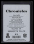 2019 Panini Chronicles Printing Plate Magenta 70 Le'Veon Bell 1/1