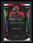 2023 Leaf Metal Portrait Autographs Crystal Silver pajj1 Jerry Jeudy Auto 1/7