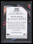 2018 Bowman Platinum Top Prospect Autographs top80 Shane Bieber Rookie Auto